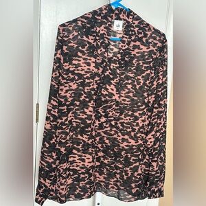 🌿 camo-Chic cabi Blouse — Style 3148Z — XL (NWOT!) 🌿